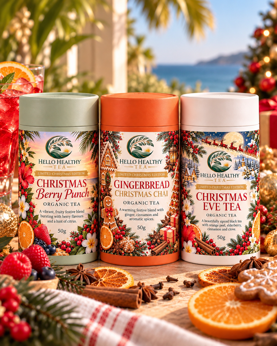 Christmas Tea Gift Set | Luxury Premium Christmas Gift Box