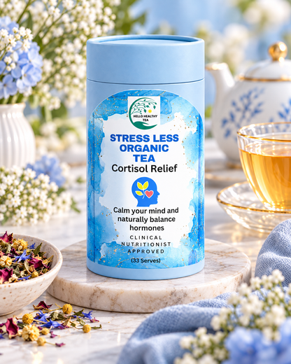 Hello Healthy™ Stress Less (Best Seller) Cortisol Relief Tea