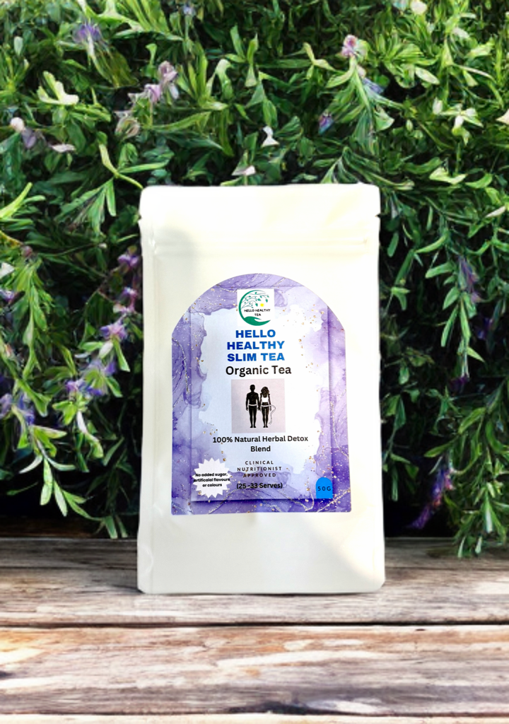 🌿 Hello Healthy™ Slim Tea – Natural Detox & Debloat Blend